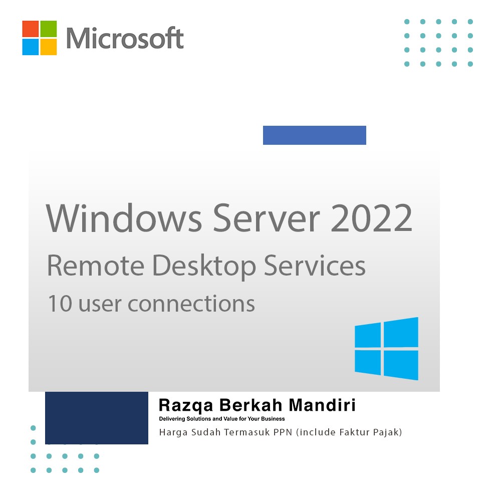 Windows Server 2022 RDS 10 user connections