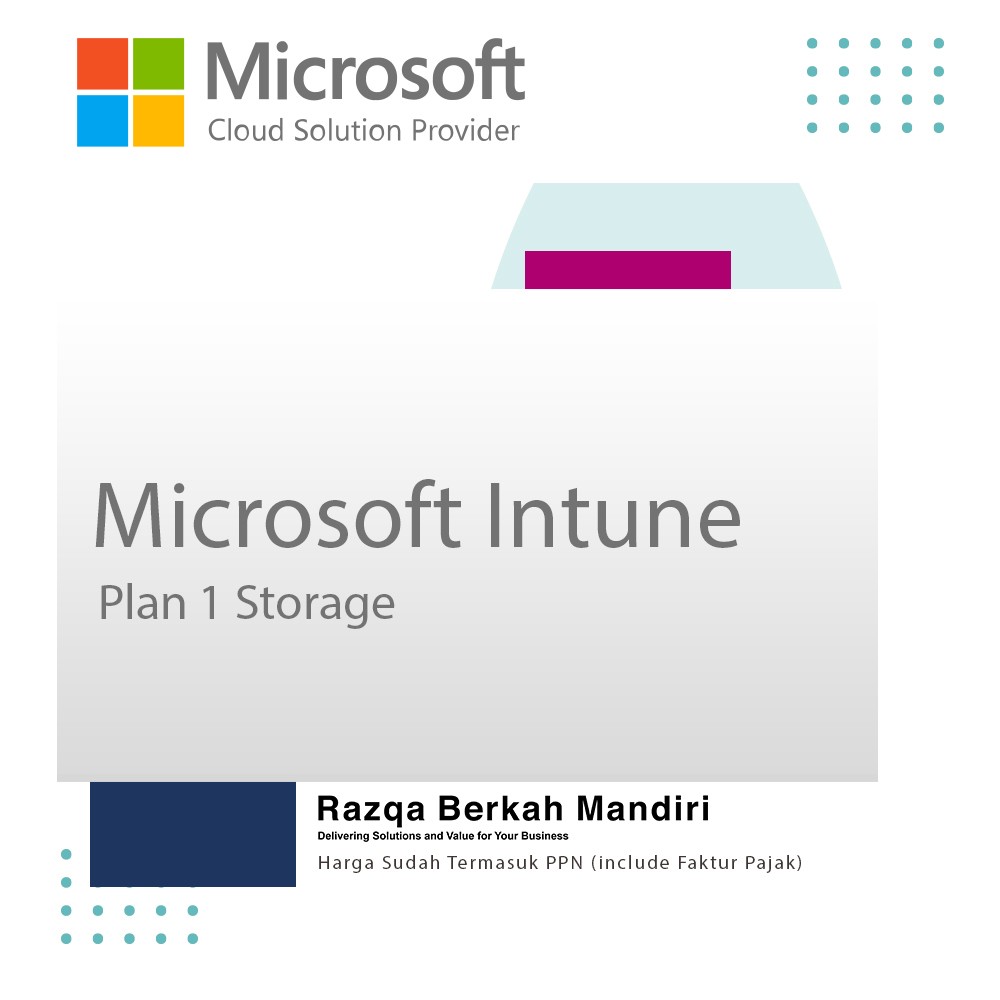 Microsoft Intune Plan 1 Storage Add-On - P1Y - Annual