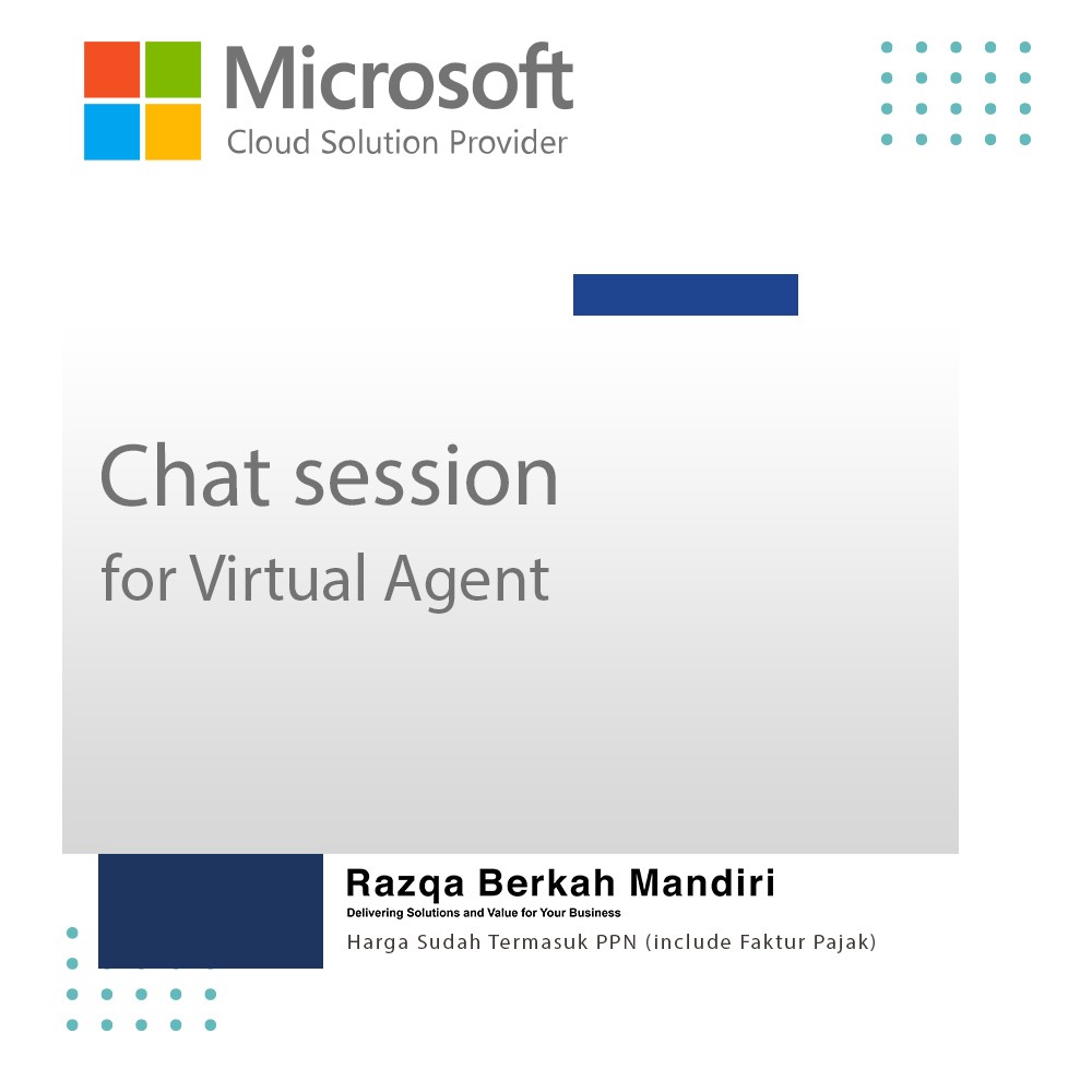 Chat session for Virtual Agent - P1M - Monthly