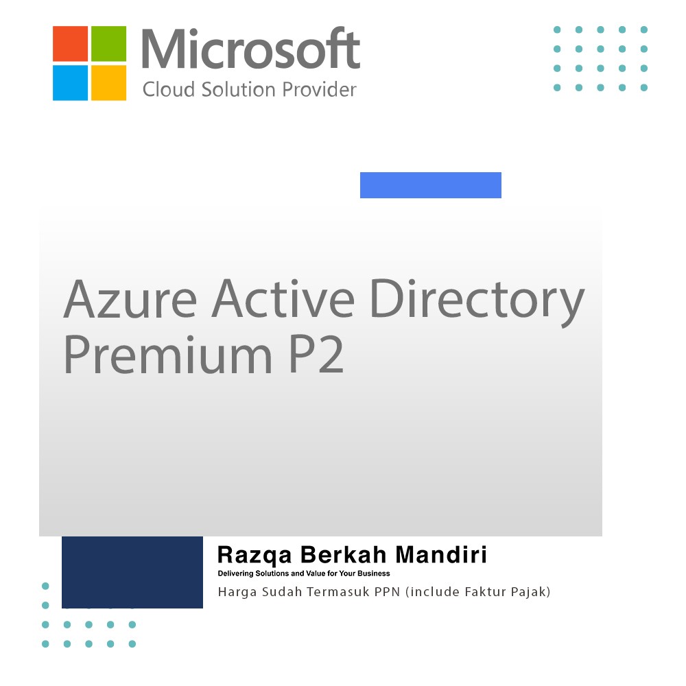 Azure Active Directory Premium P2 - P1Y - Annual