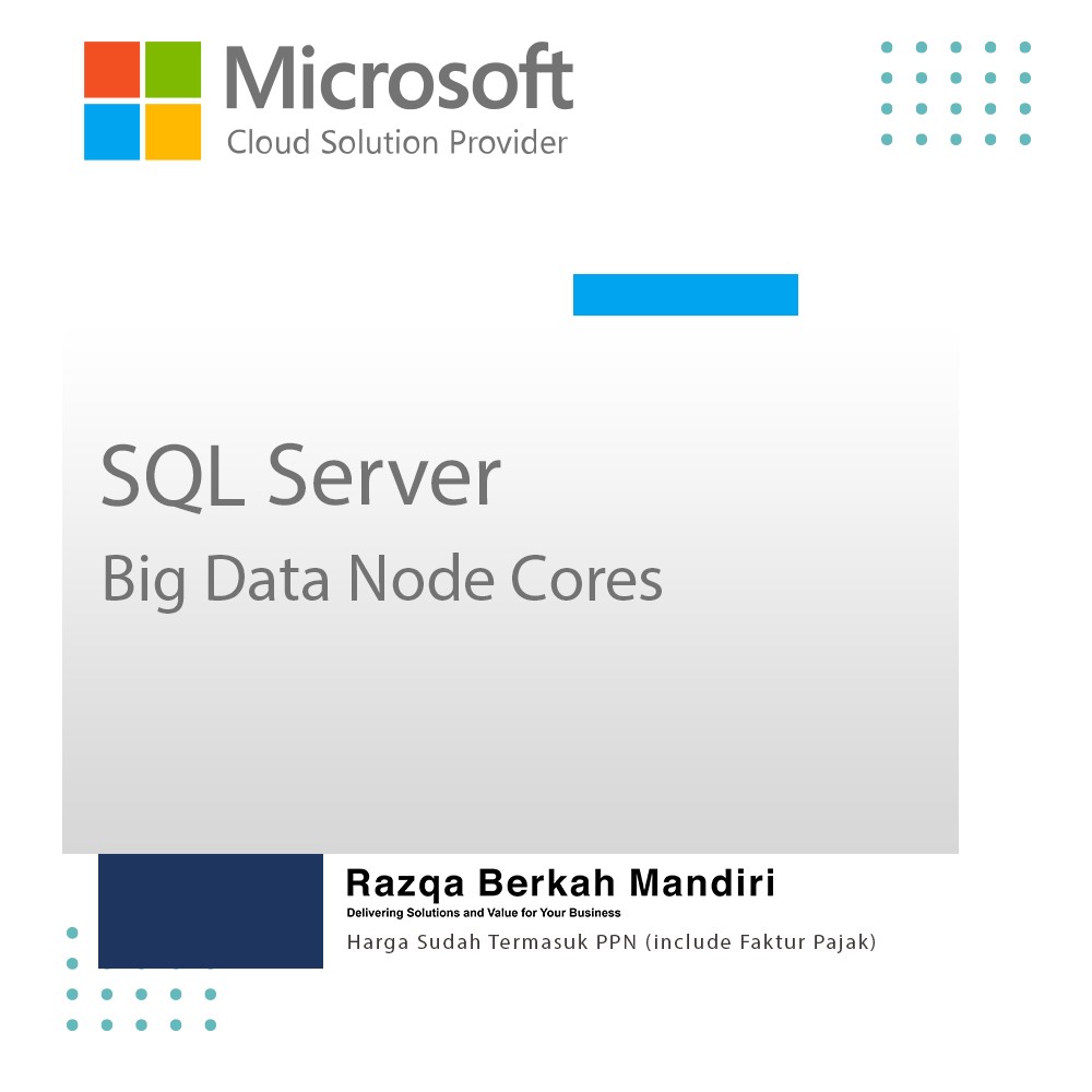 SQL Server Big Data Node Cores - 1 Year Subscription - Annual