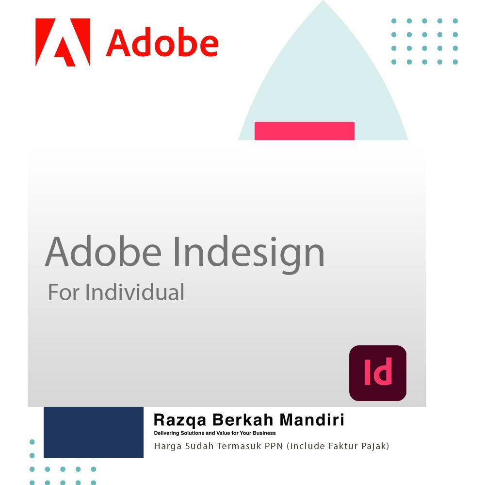 Adobe Indesign 1 year individual