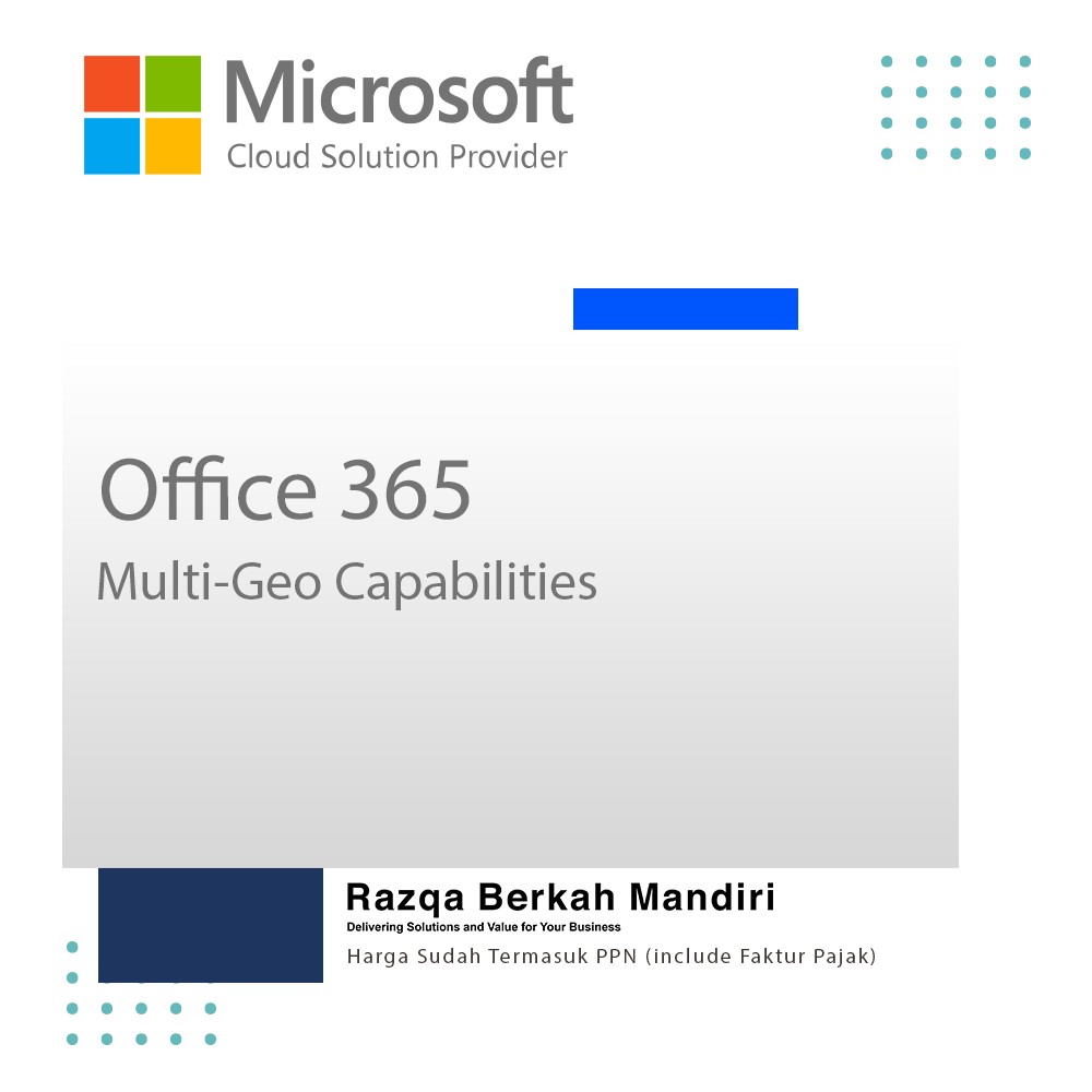 Multi-Geo Capabilities in Office 365 - P1Y - Annual