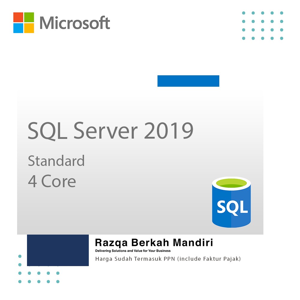 SQL Server 2019 Standard 4 Core